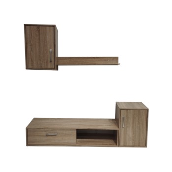 Σύνθεση σαλονιού Art Maison Cahokia - Natural (130x36x27,5εκ.)