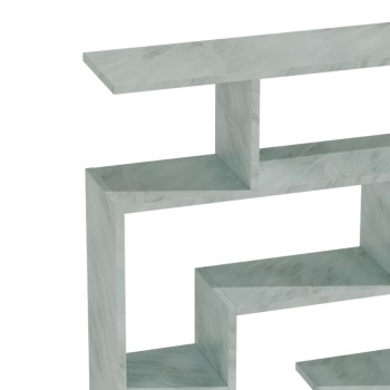 Βιβλιοθήκη Art Maison Laytonville - White Marble (125x22x129εκ.)