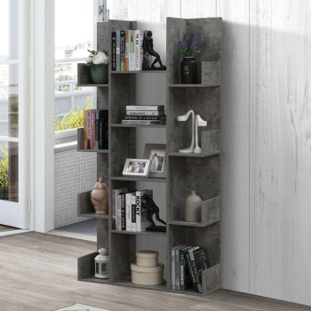 Βιβλιοθήκη Art Maison Lakeport - Grey (90x31x182.5εκ.) Βιβλιοθήκη Art Maison Lakeport - Grey (90x31x182.5εκ.)