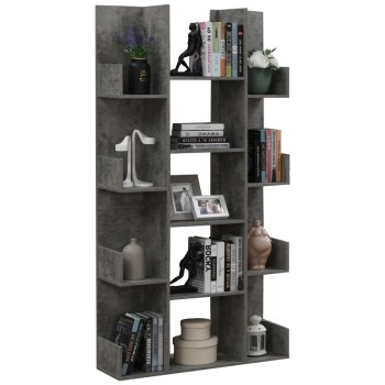 Βιβλιοθήκη Art Maison Lakeport - Grey (90x31x182.5εκ.) Βιβλιοθήκη Art Maison Lakeport - Grey (90x31x182.5εκ.)