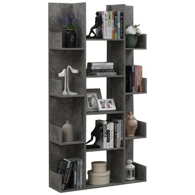 Βιβλιοθήκη Art Maison Lakeport - Grey (90x31x182.5εκ.) Βιβλιοθήκη Art Maison Lakeport - Grey (90x31x182.5εκ.)