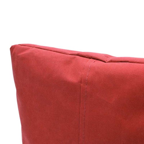Πουφ αδιάβροχο Art Maison Φρίουλι - Red (65x65x80/35εκ.)