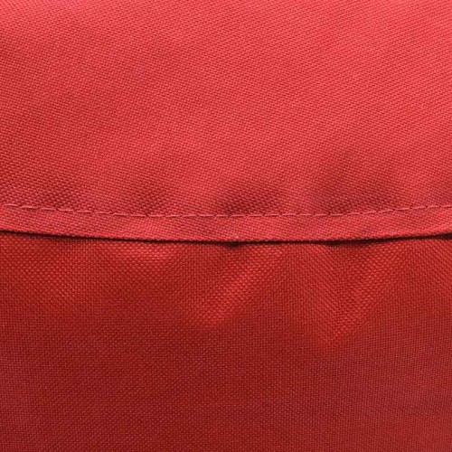 Πουφ αδιάβροχο Art Maison Φρίουλι - Red (65x65x80/35εκ.)