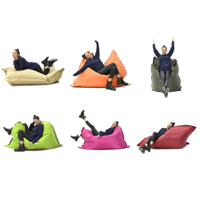 Πουφ μαξιλάρι Art Maison Verona - Gray (175x135x25εκ)