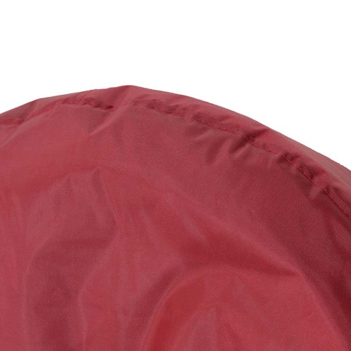 Πουφ αδιάβροχο Pro Art Maison Φρίουλι - Red (65x65x80/35εκ.)