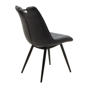 Καρέκλα Art Maison Pescara - Black (45x61x85εκ.)