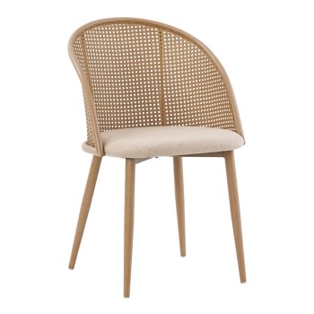 Καρέκλα Κήπου Art Maison Albino - Beige (56x52x82εκ)