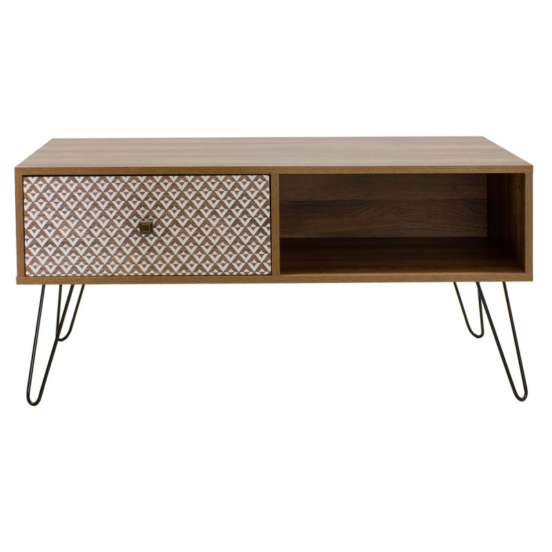 Τραπέζι σαλονιού Art Maison Orosi - Walnut (100x50x46εκ.) Τραπέζι σαλονιού Art Maison Orosi - Walnut (100x50x46εκ.)