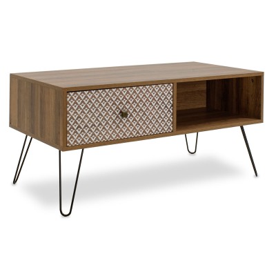 Τραπέζι σαλονιού Art Maison Orosi - Walnut (100x50x46εκ.) Τραπέζι σαλονιού Art Maison Orosi - Walnut (100x50x46εκ.)