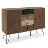 Μπουφές Art Maison Montesilvano - Walnut (122x39,5x86εκ)