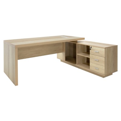 Γραφείο γωνιακό Art Maison Inglewood - Natural (200x170x75εκ.)
