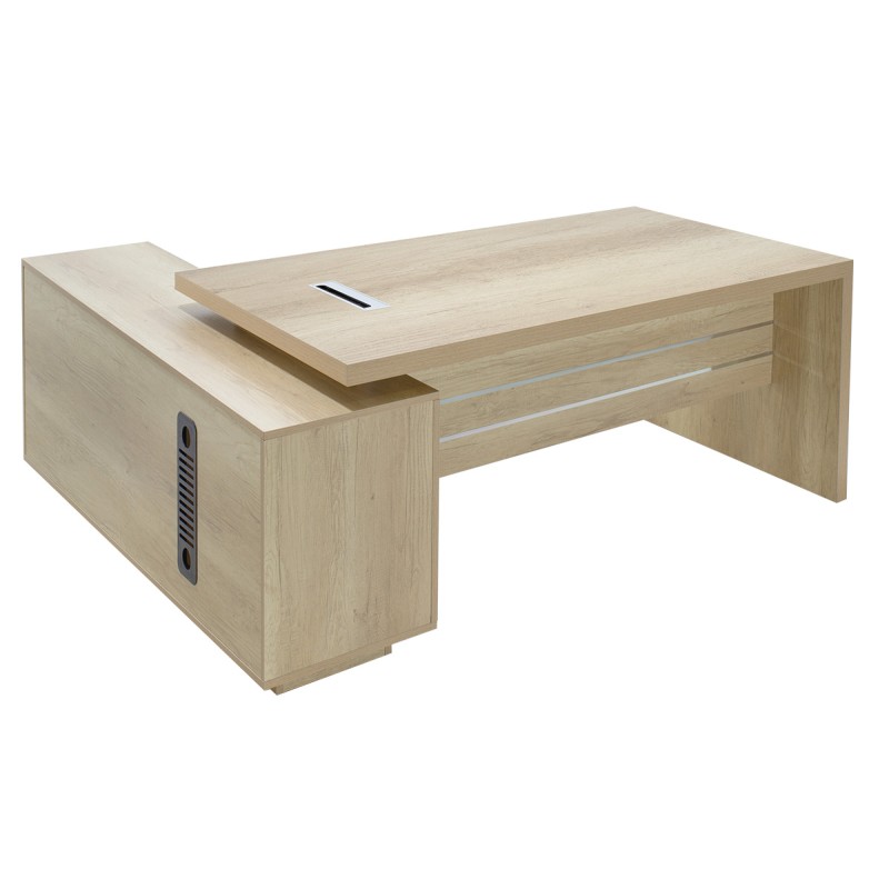 Γραφείο γωνιακό Art Maison Inglewood - Natural (200x170x75εκ.)