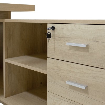 Γραφείο γωνιακό Art Maison Inglewood - Natural (200x170x75εκ.)