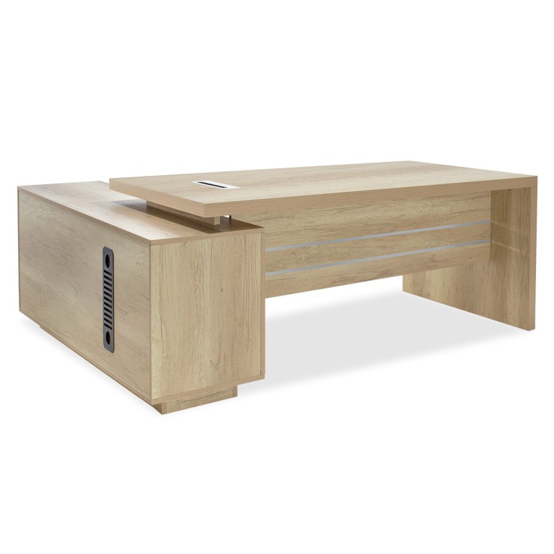 Γραφείο γωνιακό Art Maison Inglewood - Natural (200x170x75εκ.)