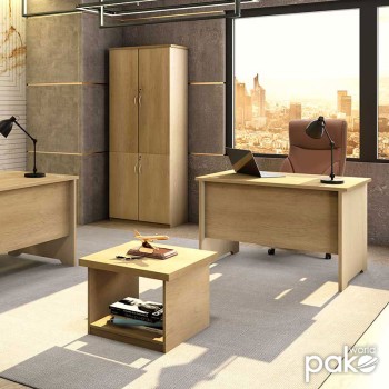 Γραφείο Art Maison Hydesville - Natural (120x75x75εκ.)