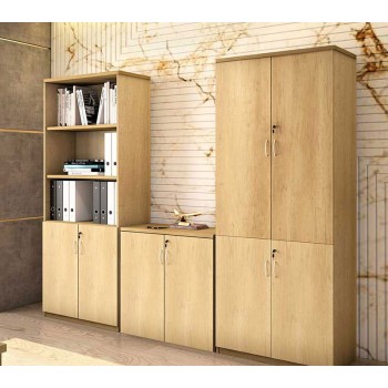 Ντουλάπι γραφείου Art Maison Gela - Natural (80x40x80εκ)
