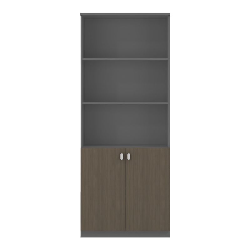 Βιβλιοθήκη γραφείου επαγγελματική Art Maison Palermo - Charcoal Walnut (80x40x200εκ.) Βιβλιοθήκη γραφείου επαγγελματική Art Maison Palermo - Charcoal Walnut (80x40x200εκ.)