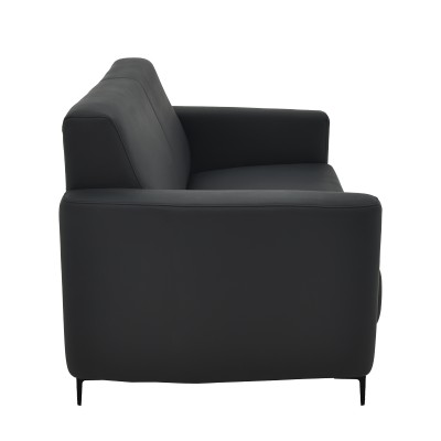 Καναπές διθέσιος Art Maison Kessie PU σε μαύρη απόχρωση 135x78x83εκ Καναπές διθέσιος Art Maison Kessie PU σε μαύρη απόχρωση 135x78x83εκ