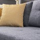 Γωνιακός καναπές δεξιά γωνία Art Maison Dubai - Charcoal (206x282x85εκ)