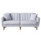 Καναπές κρεβάτι τριθέσιος Art Maison Serbia - Gray (202x80x85εκ)