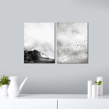 Πίνακας Art Maison Leonardo Da Vinci - White (60x2.7x40εκ.)