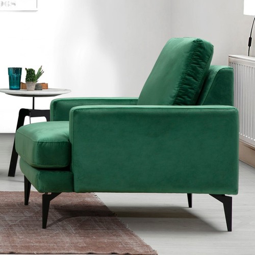Πολυθρόνα Art Maison Austria - Green Black (80x90x88εκ)