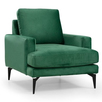 Πολυθρόνα Art Maison Austria - Green Black (80x90x88εκ)