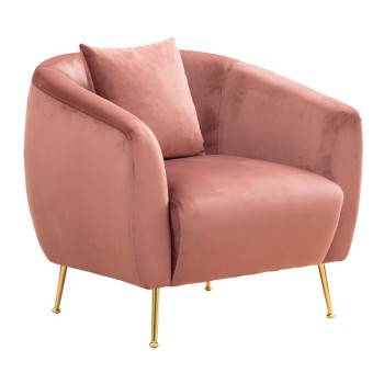 Πολυθρόνα Art Maison Berlin - Pink (70x82x82εκ)