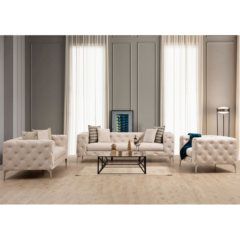 Πολυθρόνα Art Maison Budapest - Ecru (108x90x70εκ)