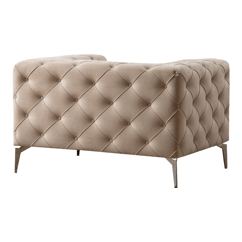 Πολυθρόνα Art Maison Budapest - Ecru (108x90x70εκ)