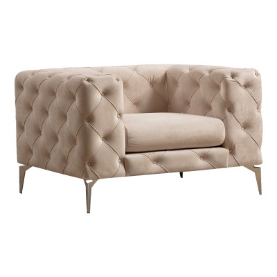 Πολυθρόνα Art Maison Budapest - Ecru (108x90x70εκ)