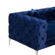 Καναπές Τριθέσιος Art Maison Budapest - Blue (237x90x73εκ)