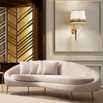 Καναπές Τριθέσιος δεξιά γωνία Art Maison Berlin - Beige (255x120x85εκ)
