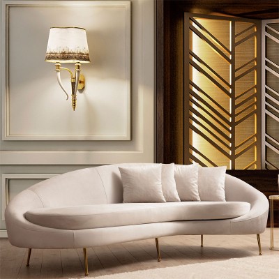 Καναπές Τριθέσιος αριστερή γωνία Art Maison Berlin - Beige (255x120x85εκ)