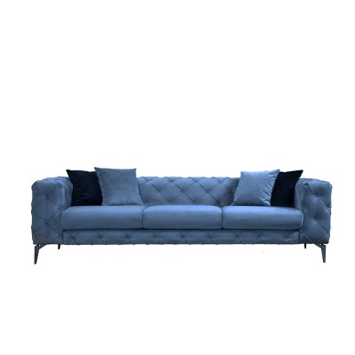 Καναπές Τριθέσιος Art Maison Budapest - Light Blue (237x90x73εκ) Καναπές Τριθέσιος Art Maison Budapest - Light Blue (237x90x73εκ)