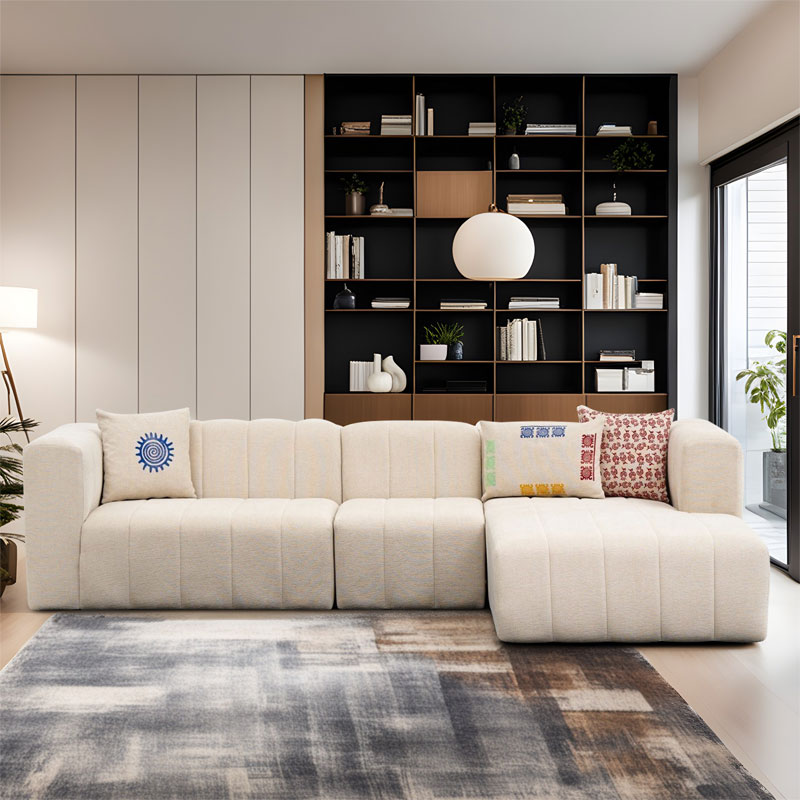 Γωνιακός καναπές αριστερή γωνία Art Maison Madrid - Cream (299x160x73εκ) Γωνιακός καναπές αριστερή γωνία Art Maison Madrid - Cream (299x160x73εκ)