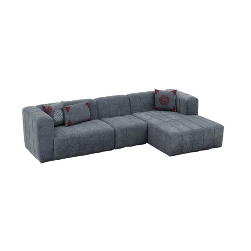 Γωνιακός καναπές αριστερή γωνία Art Maison Madrid - Charcoal (299x160x73εκ)