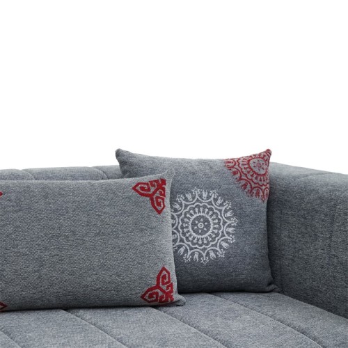 Γωνιακός καναπές δεξιά γωνία Art Maison Madrid - Charcoal (299x160x73εκ)
