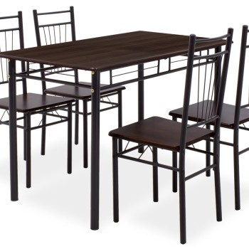 Τραπεζαρία Art Maison Verduno - Wallnut (120x70x75εκ.) 