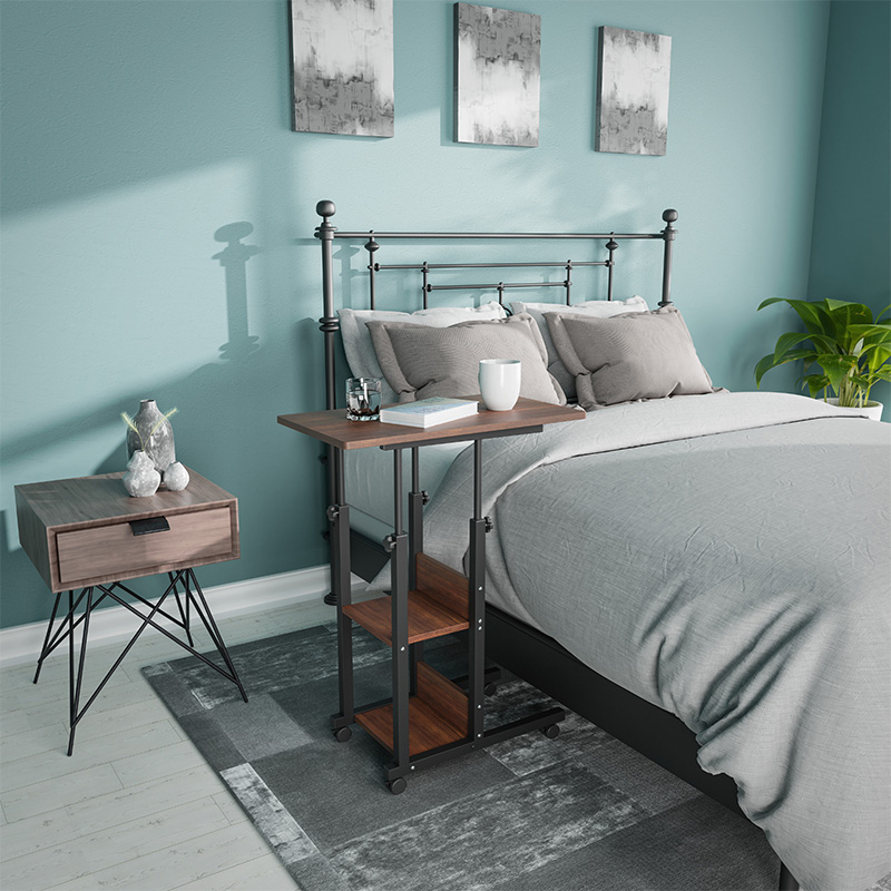 Βοηθητικό τραπέζι Art Maison Miramonte - Walnut Black (60x40x86εκ.)