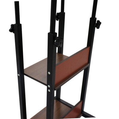 Βοηθητικό τραπέζι Art Maison Miramonte - Walnut Black (60x40x86εκ.)