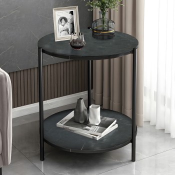 Βοηθητικό τραπέζι Art Maison Legnano - Black (Φ48x60εκ.)