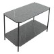 Τραπέζι σαλονιού Art Maison Ίμολα - Gray (80x40x55cm)