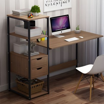 Γραφείο Art Maison Imola - Walnut Black (107x40x110εκ.)