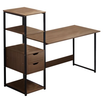 Γραφείο Art Maison Imola - Walnut Black (107x40x110εκ.)
