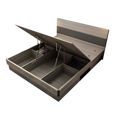 Κρεβάτι με αποθηκευτικό χώρο Art Maison Glenwood - Light Walnut Grey (Για στρώμα 150x200εκ.) Κρεβάτι με αποθηκευτικό χώρο Art Maison Glenwood - Light Walnut Grey (Για στρώμα 150x200εκ.)