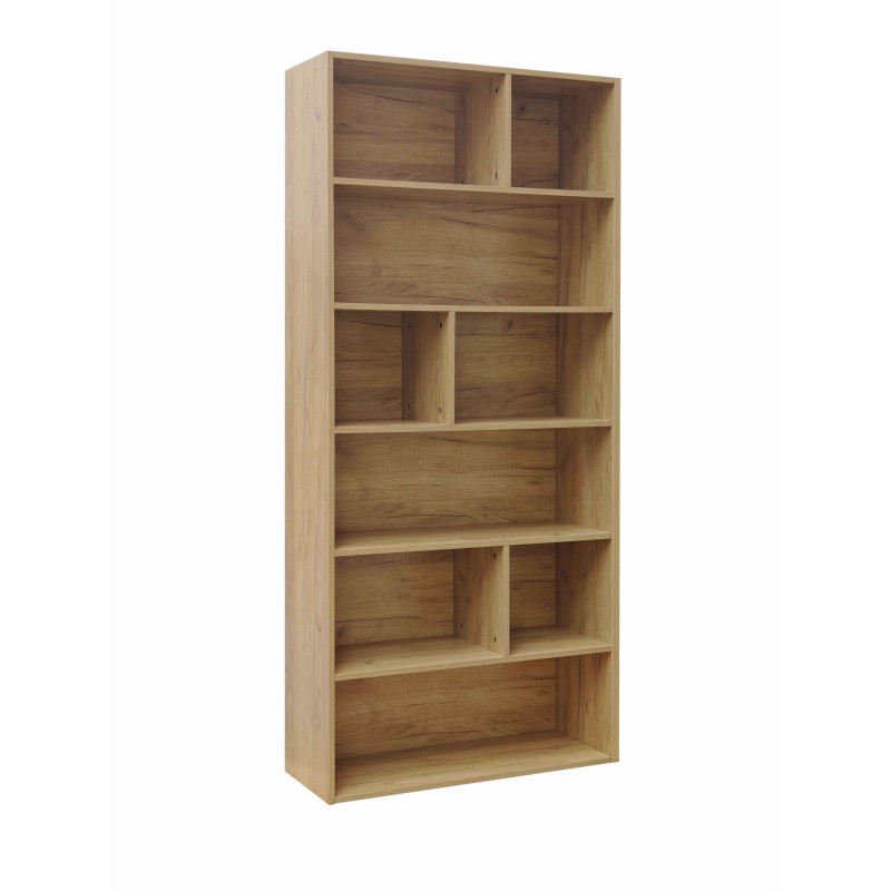 Βιβλιοθήκη Art Maison Orthworm mdf σε oak απόχρωση 80x30x180εκ Βιβλιοθήκη Art Maison Orthworm mdf σε oak απόχρωση 80x30x180εκ
