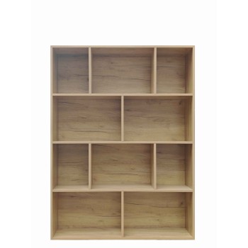 Βιβλιοθήκη Art Maison Orthworm mdf σε oak απόχρωση 100x30x135εκ