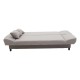 Kαναπές κρεβάτι τριθέσιος Art Maison Βερόνα - Gray (200x85x90εκ.)