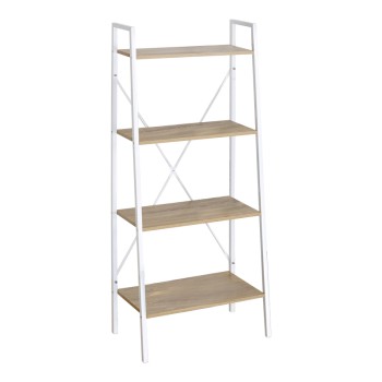Βιβλιοθήκη Art Maison Linden - Natural White (60x23x145.5εκ.)